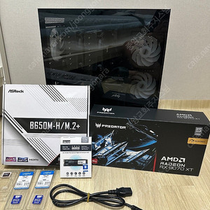7800x3d, rx9070xt 게이밍 컴퓨터