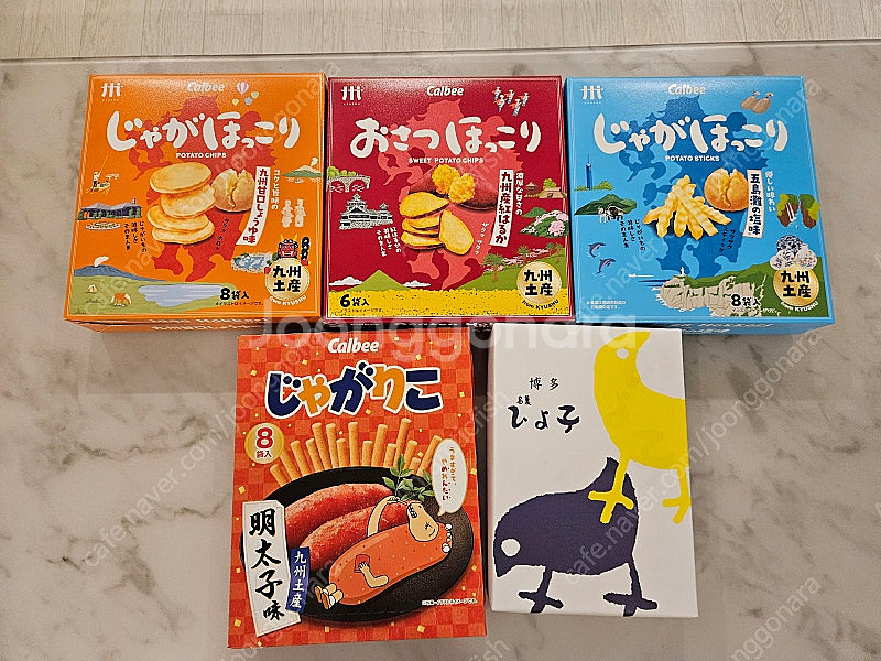 (일본과자) 규슈 한정 자가호코리,자가리코--0