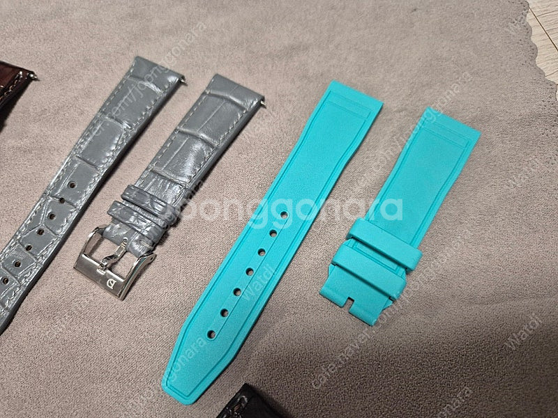 20mm 러버, 가죽 스트랩 판매(iwc, delugs...--3
