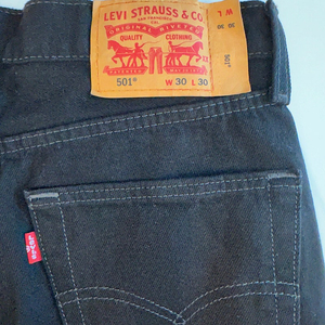 리바이스 501 블랙