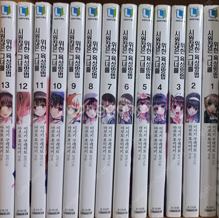 시원찮은 그녀를 위한 육성방법 사에카노 1-13권--0