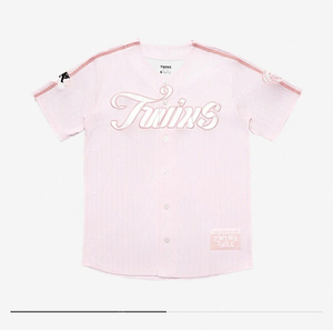 [M] LG트윈스 x 블루밍테일 핑크 유니폼 저지