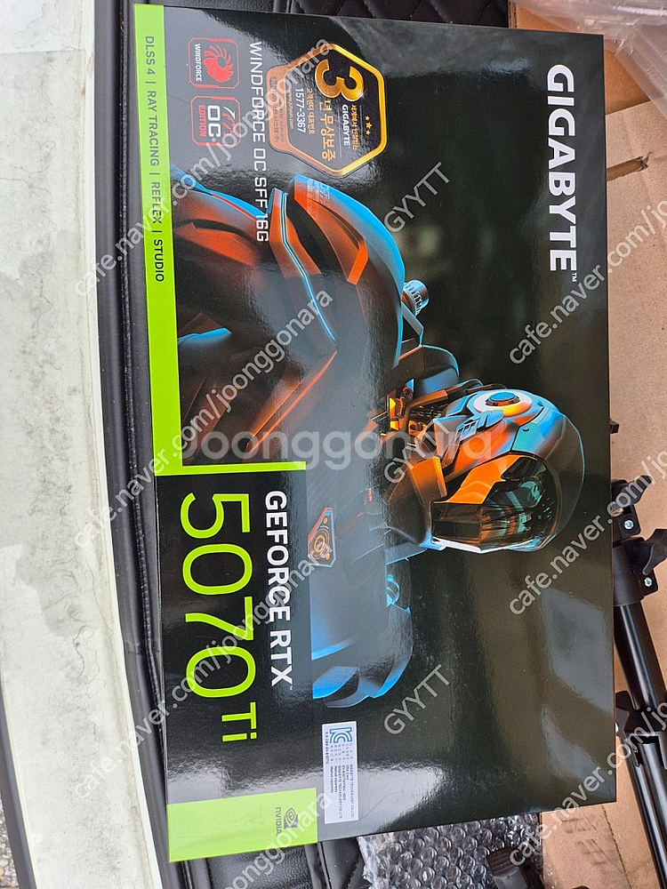 기가바이트RTX5070TI 윈드포스팝니다 ​--0