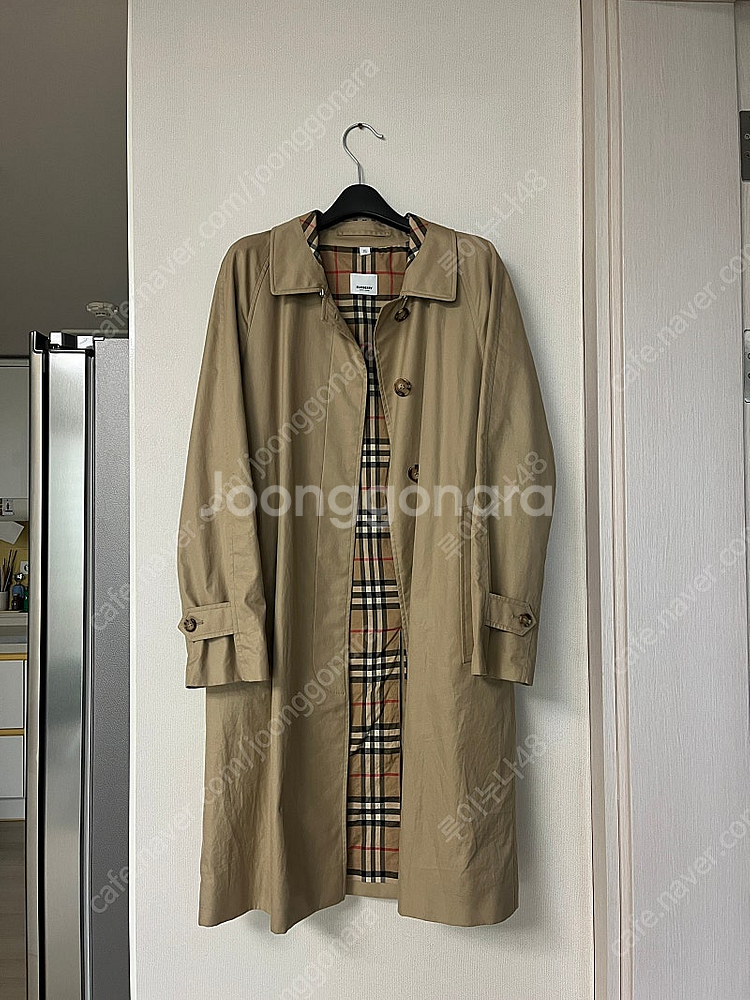 버버리 카코트 트렌치코트 백화점구매--0