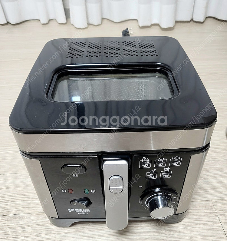 키친아트 허브 전기튀김기 3L 운포3만원에 팝니다--4