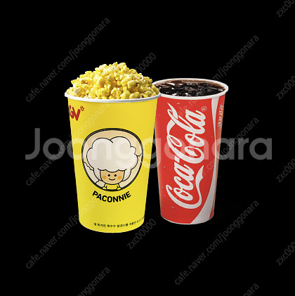 CGV 스몰세트(팝콘(M)+탄산(M))--0