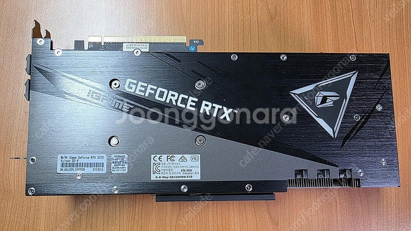 RTX3070 MSI 트리오, 컬러풀 불칸 팝니다.--6