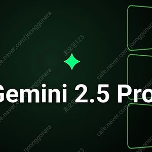 구글 제미나이 gemini 2.5 pro 1년