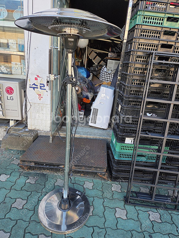 전기삿갓난로--0