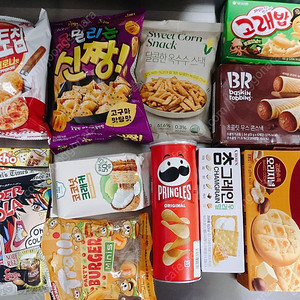 과자 간식 세트 일괄