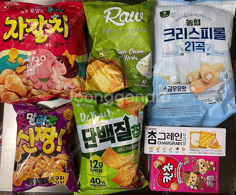 과자 레크로트 식품 일괄--4