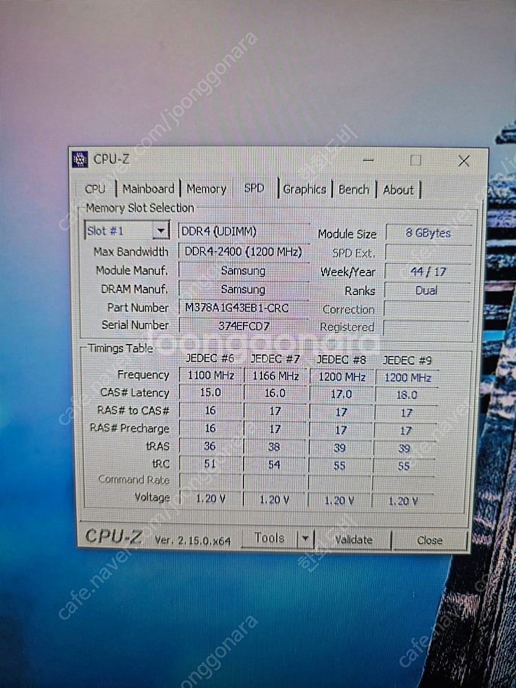 CPU i5 7500 / GTX 1060 6GB--5