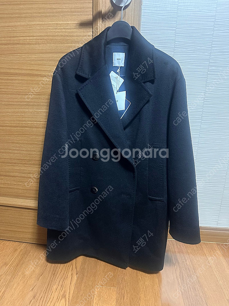 구호 25fw 캐시미어100 반코트 판매합니다(새상품)...--2