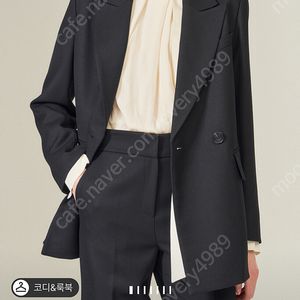 완판 상품 득템가[오브제 24] 울 자켓 (새상품급)