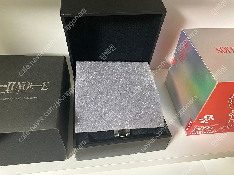 한정판 데스노트 라이토 시계 공식 콜라보 정품--2