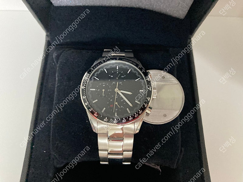 한정판 데스노트 라이토 시계 공식 콜라보 정품--8