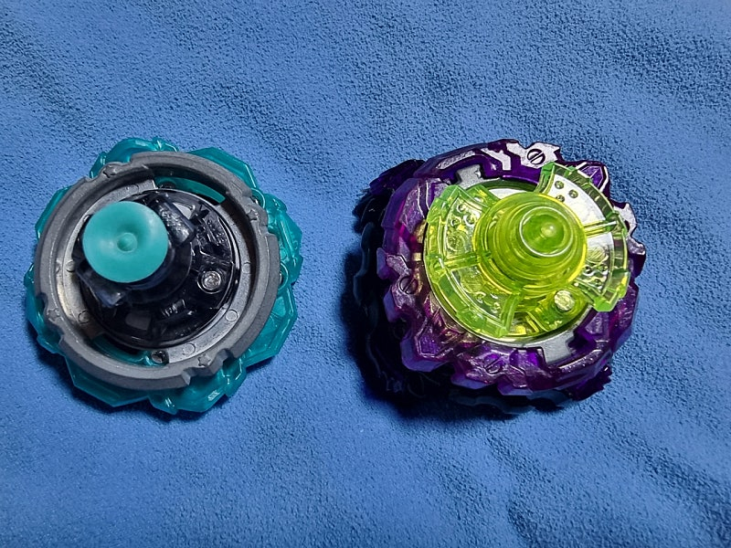 배틀팽이 베이블레이드 폼폼이 버스트 초제츠 B-128 개조세트 글리트 이미지