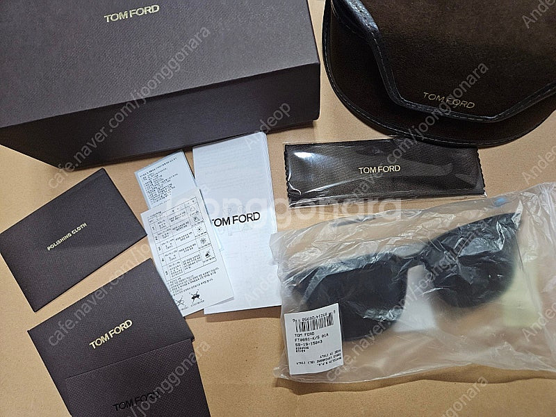 톰포드 TF-891-K-5901A 블랙 선글라스--0