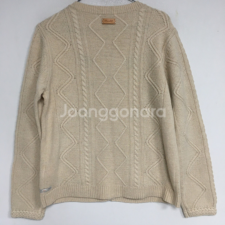 21 써스데이아일랜드 자수 케이블 가디건 S / 랑방 마인 오브제 타임 럭키슈에뜨 산드로 마쥬 오르 시에 시스템--5