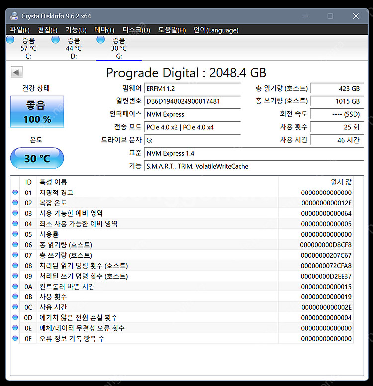 ProGrade 2TB PG10 USB4 외장 ssd--7