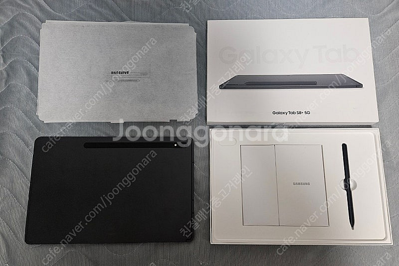 갤럭시탭s8플러스 블랙 512기가 최고사양 5g모델 풀...--0