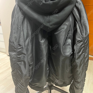 준지 22fw 후드마원 블랙