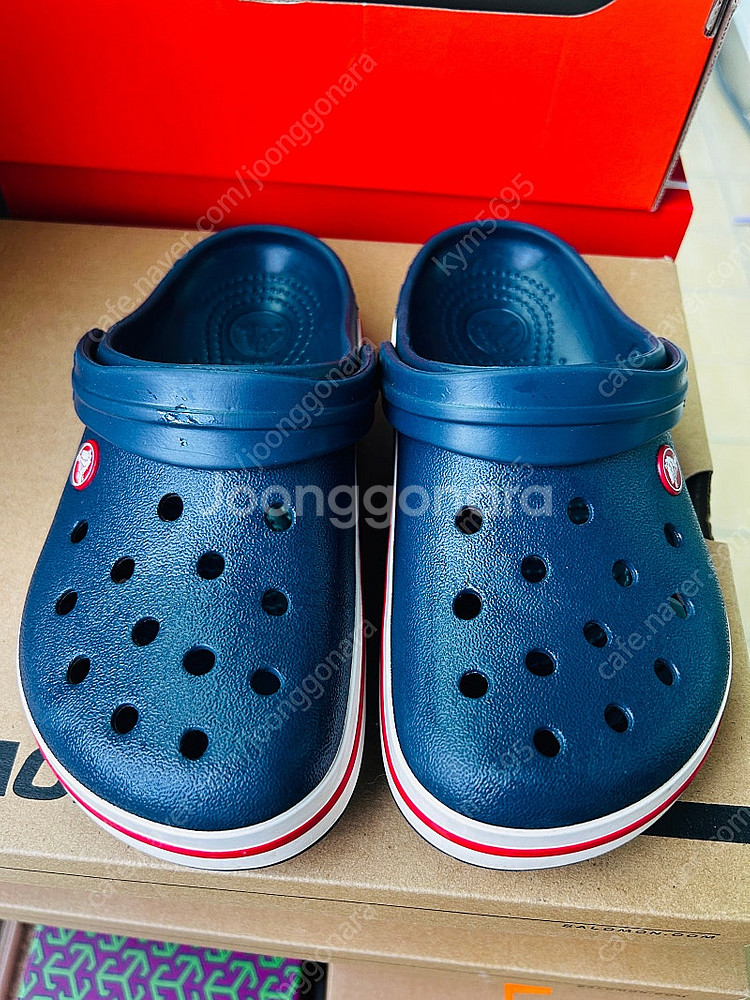 크록스 230 /1회착용 택포--5