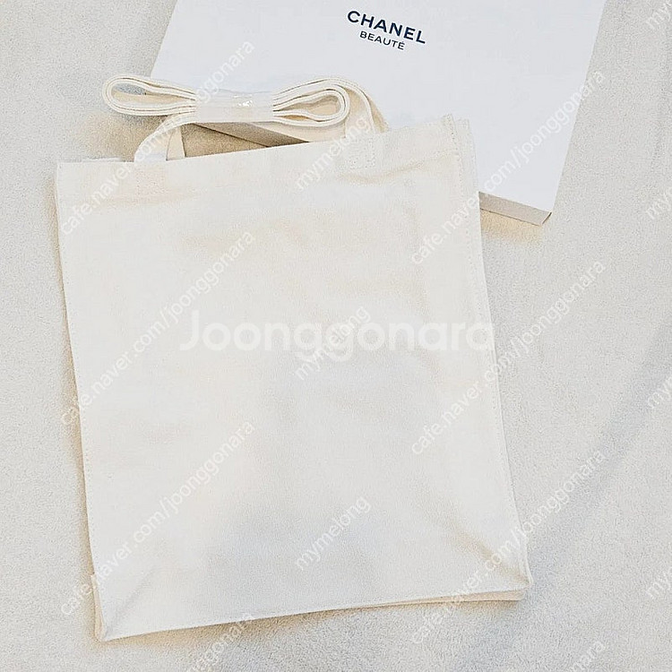 샤넬 뷰티 화이트 에코백 가방--1
