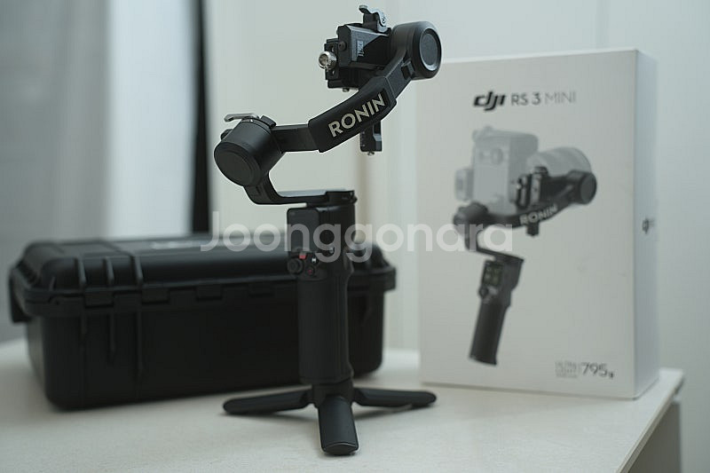DJI RS3 Mini 소형 카메라 짐벌 풀세트 판매합...--2