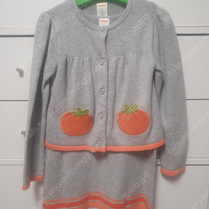 할로윈가디건,원피스세트 (짐보리.5T)