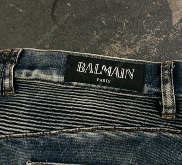 발망 바이커진 청바지 데님 팬츠 32 / L 이미지