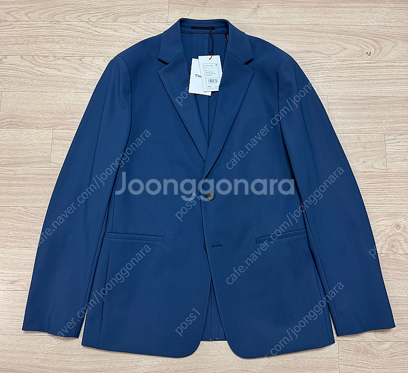 띠어리 프리시전 폰테 셋업 수트 정장 딥블루 상의40 하의32 정가133--1