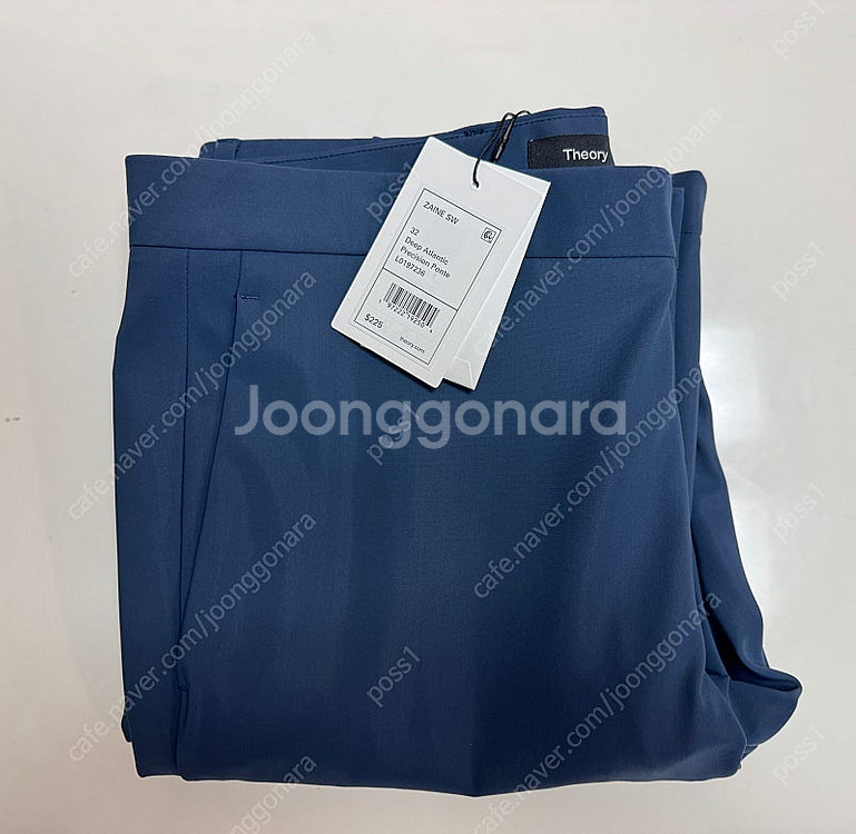 띠어리 프리시전 폰테 셋업 수트 정장 딥블루 상의40 하의32 정가133--4