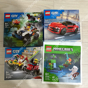레고 60448, 60424, 60458, 30705 MISB 팝니다.