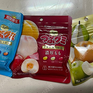 일본 카스가이 쯔부구미 프리미엄 젤리 이미지