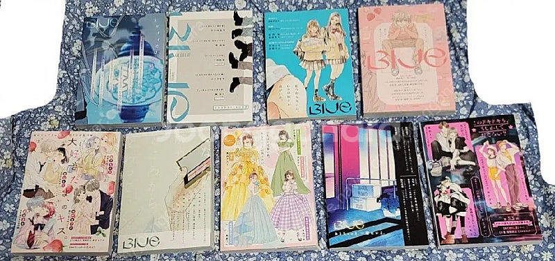 디저트 잡지 부록 blue, pink--1