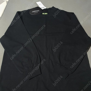 히로 모크넥 긴팔 160 블랙.그레이