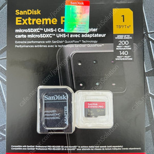 샌디스크 Extreme Pro 1TB 새상품