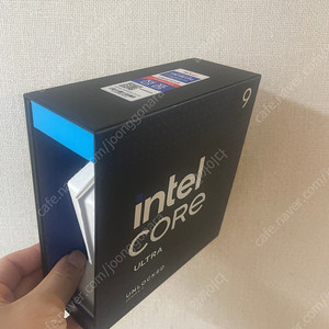 285k 정품 cpu 박스