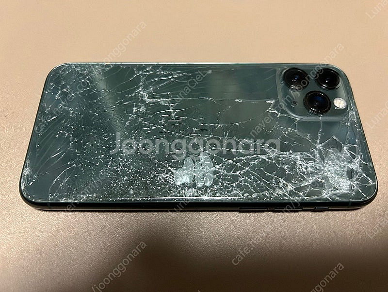 아이폰 11프로 256 ios 15, 부품용, 파손폰--4