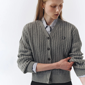 던스트 케이블 니트 가디건 S / 랑방 마인 오브제 타임 럭키슈에뜨 산드로 마쥬 오르 시에 시스템