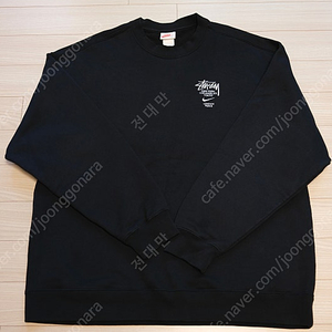 나이키 x 스투시 NRG 맨투맨 블랙, 그레이 US/EU XL 사이즈 팝니다!