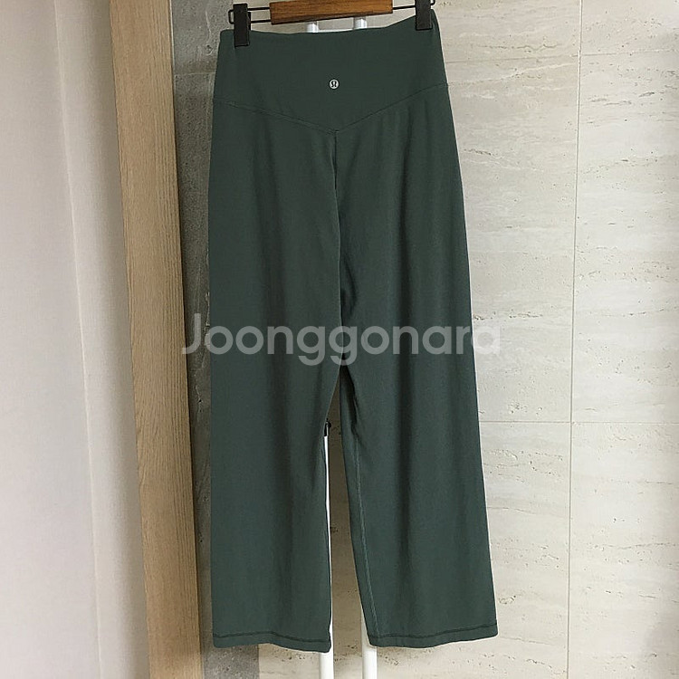 룰루레몬 얼라인 하이라이즈 와이드 레그 팬츠 M--5