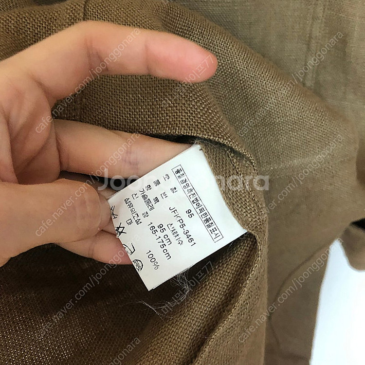 랄프로렌 폴로 여성 린넨100 블레이저 자켓 하객룩 출...--5
