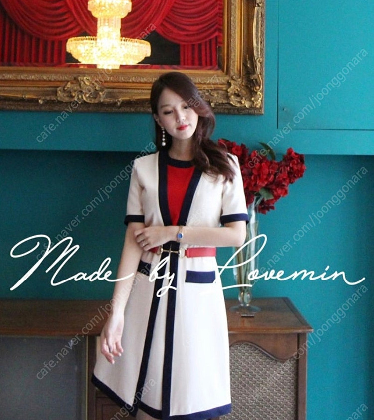 러브민 제작 구찌 홀스빗 상견례 원피스 결혼식 하객룩 올드머니룩 벨트세트 이미지