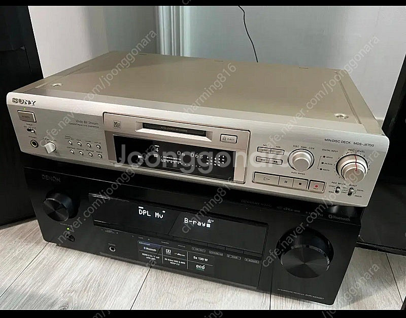 소니 MiniDisc Deck MDS-JE700--0