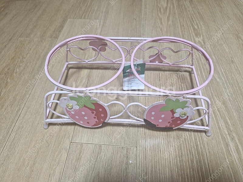 강아지 밥그릇 받침대 팝니다--0
