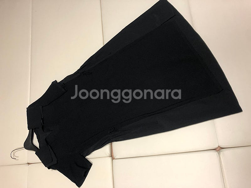 온앤온 21년 빅카라 세일러 바스락 니트 원피스 올드머니룩 하객룩 출근룩--8