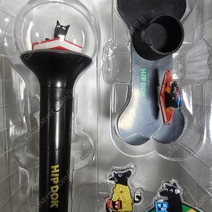 힙독클럽응원봉 힙독클럽에디션 상자캐릭터응원봉받침대아크릴판3개세트