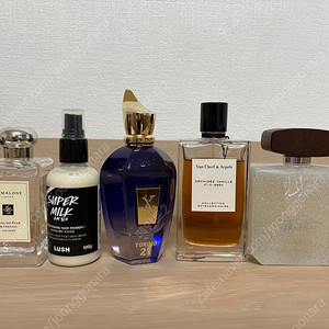제르조프, 조말론, 반클리프 외 향수 정리합니다